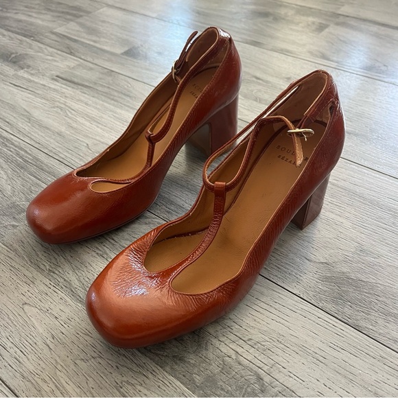 Sézane Melanie Low Heel Mary Janes - Picture 1 of 10
